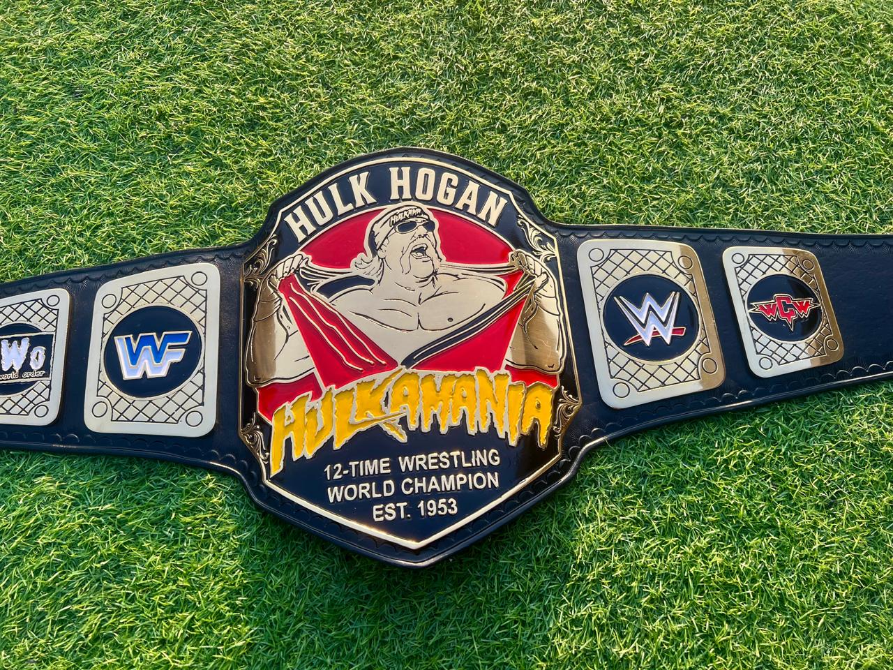 A classic 4mm SD Hulk Hogan-style Championship Belt
